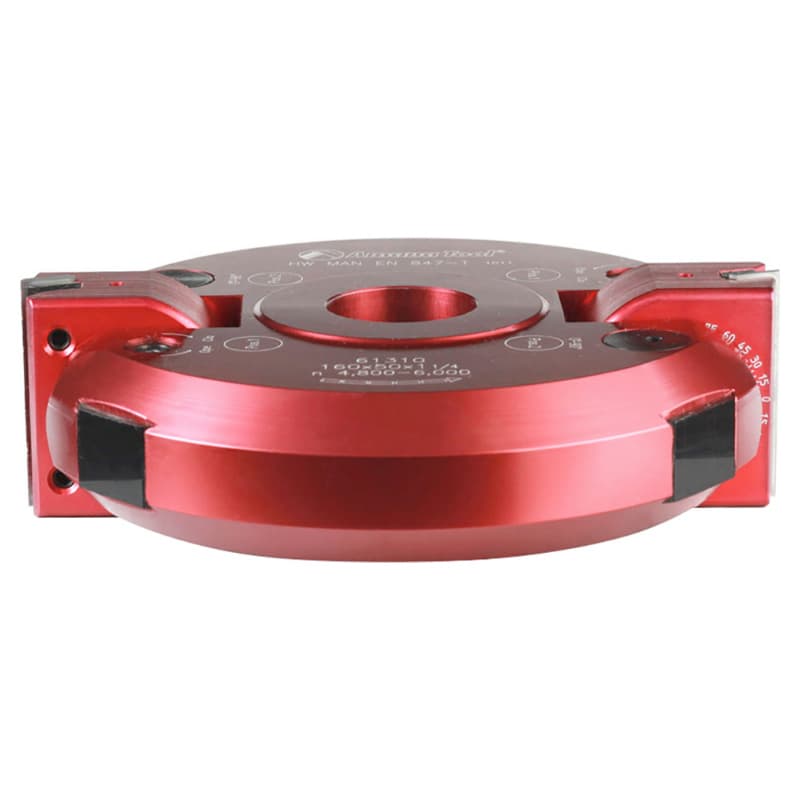 61310 -90° to +90° x 160mm x 50mm x 1-1/4" Bore Insert Carbide Aluminum Adjustable Chamfer