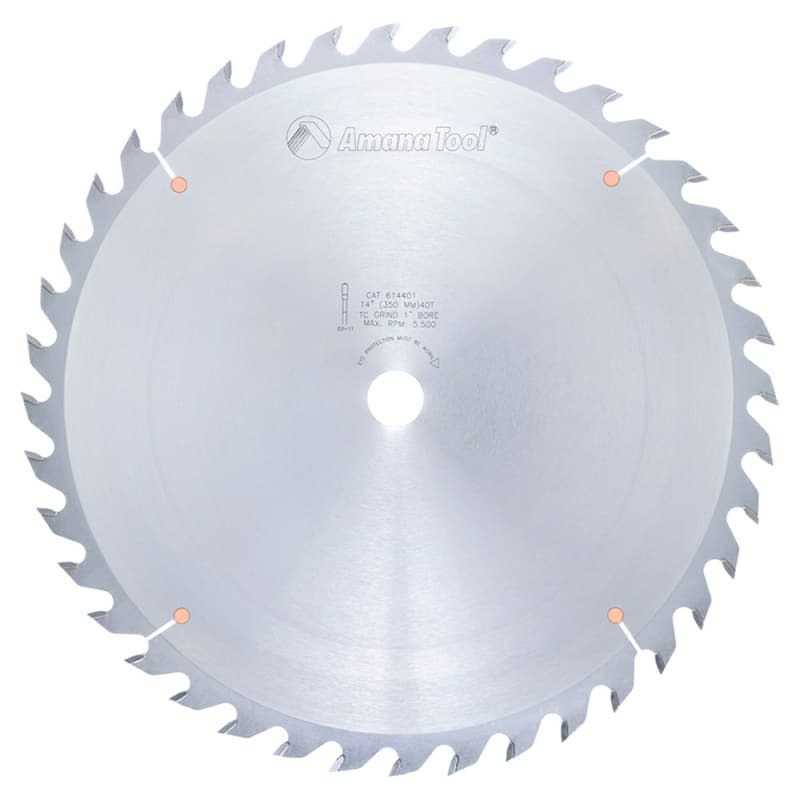 14" x 40 Teeth Glue Line Ripping Saw Blade