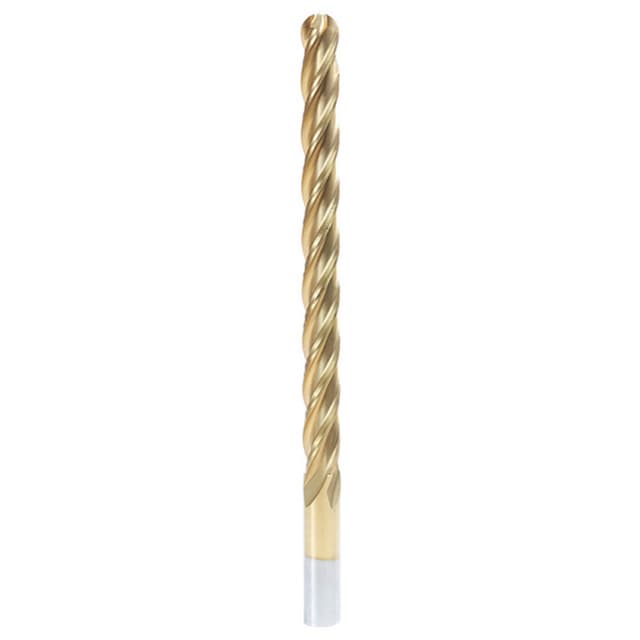 1/2" x 8" Foam Cutting Ball End Extended TiN Coated Up-Cut CNC Spiral Router Bit, 4-Flute, 1/2" Shank