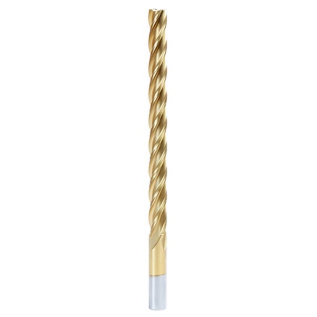 1/2" x 8" Foam Cutting Square End Mill Extended TiN Coated Up-Cut Spiral Router Bit, 4-Flute, 1/2" Shank
