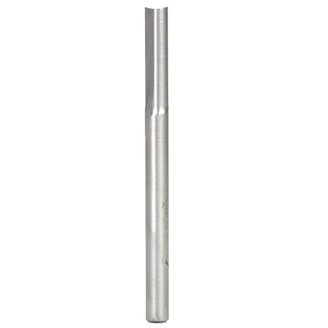 1/4" x 3-1/4" Foam Cutting Straight Router Bit, 2-Flute, 1/4" Shank