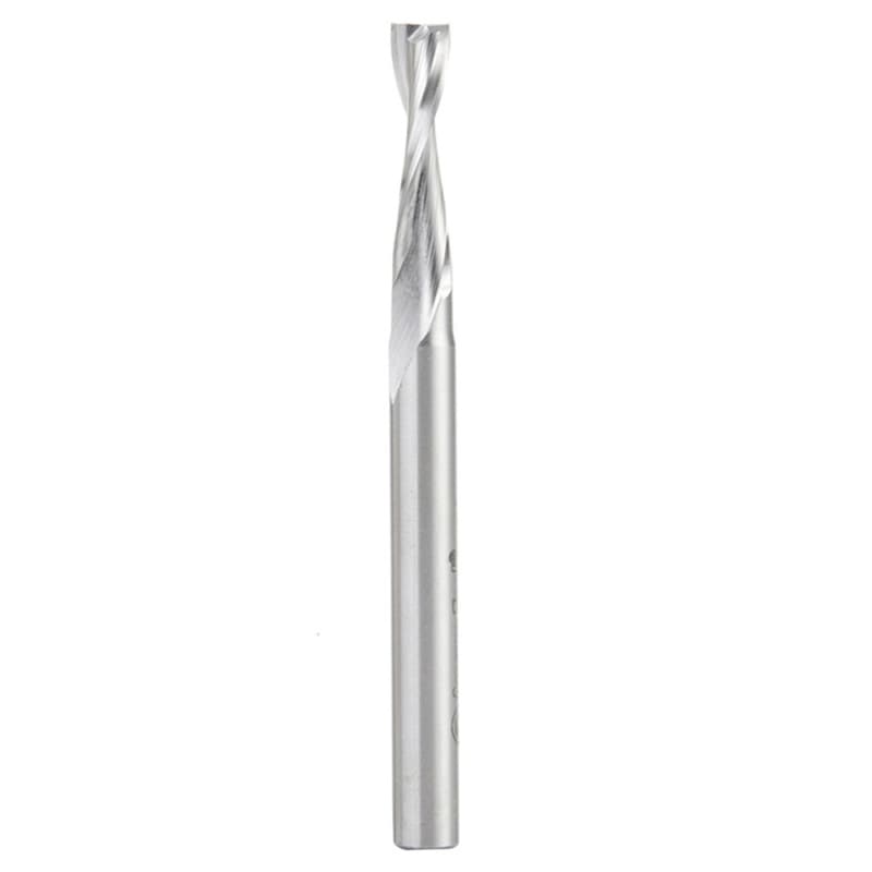 7/32" x 3" Aluminum Cutting Up-Cut Spiral Router Bit, 2-Flute, 1/4" Shank