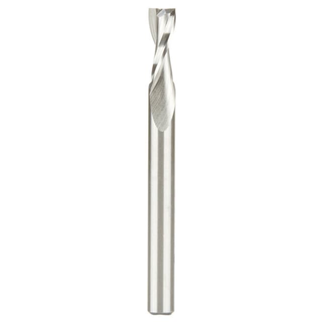 1/4" x 2-3/4" Aluminum Cutting Up-Cut Spiral Router Bit, 2-Flute, 1/4" Shank