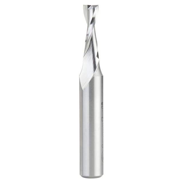 5/16" x 3-1/2" Aluminum Cutting Up-Cut Spiral Router Bit, 2-Flute, 1/2" Shank