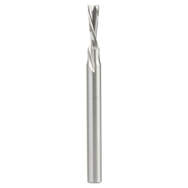 3/16" x 2-7/8" Aluminum Cutting Down-Cut Spiral Router Bit, 2-Flute, 1/4" Shank