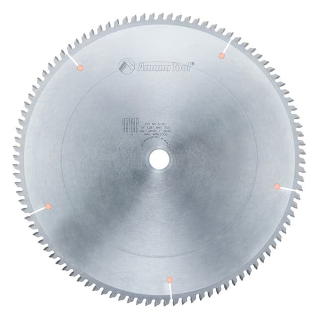 15" x 100 Teeth Rip/Cross-Cut Miter Saw Blade