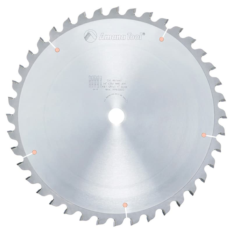 14" x 40 Teeth Radial Arm Circular Saw Blade