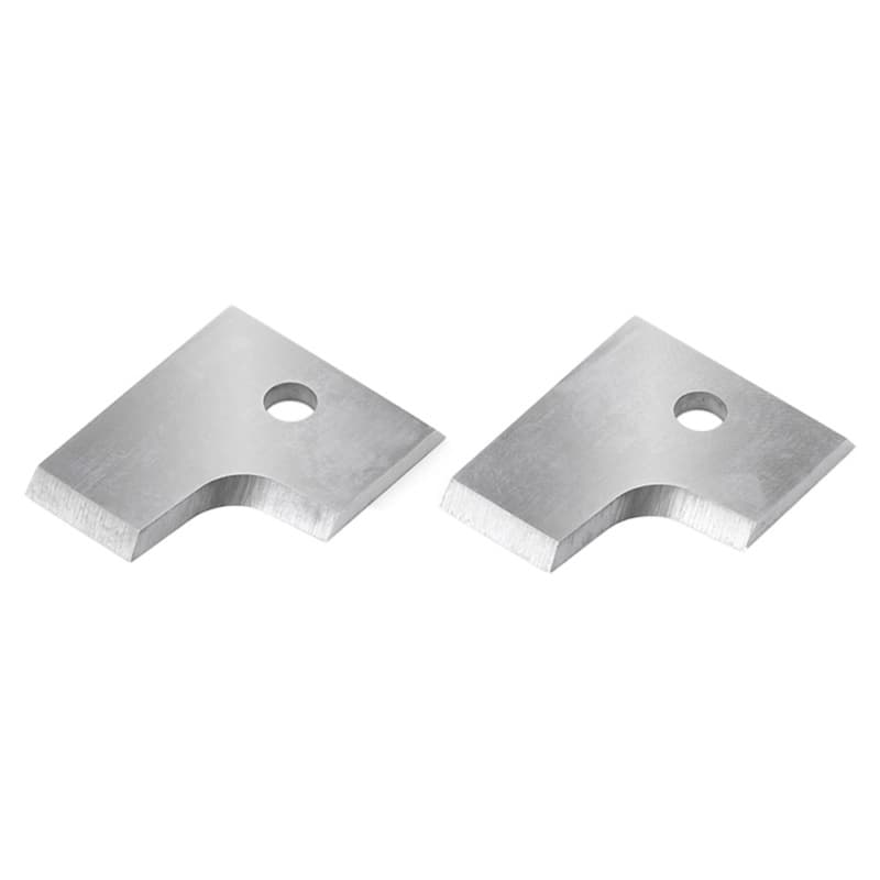 Solid Carbide Insert Knives 3mm Radius for Double Rounding/Chamfering System RC-2202 (2 Pieces)