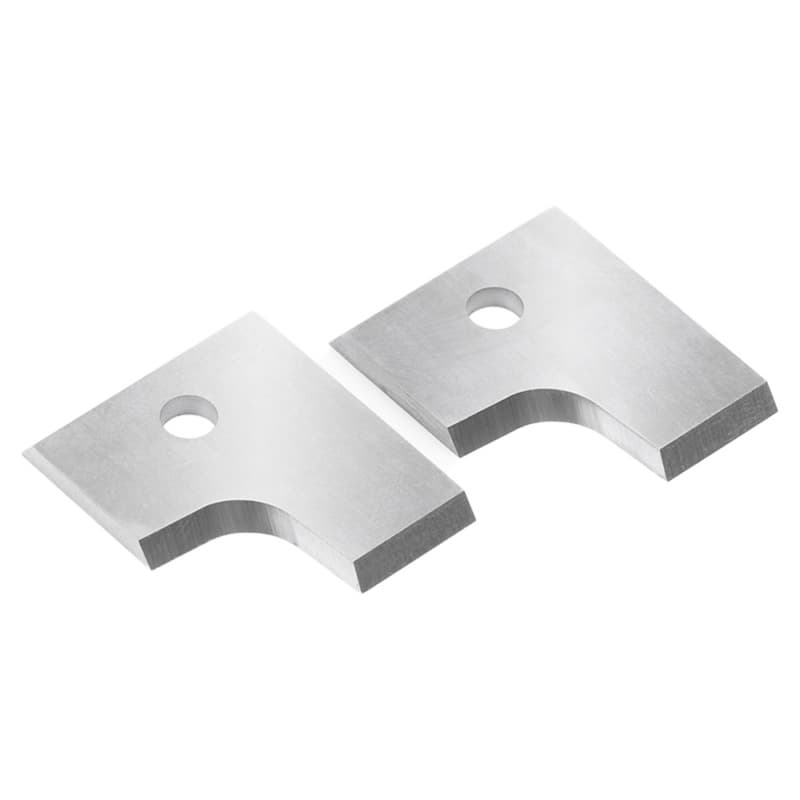 Solid Carbide Insert Knives 4mm Radius for Double Rounding/Chamfering System RC-2202 (2 Pieces)