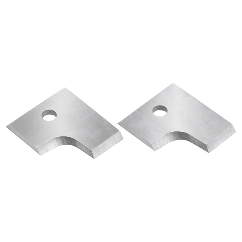 Solid Carbide Insert Knives 5mm Radius for Double Rounding/Chamfering System RC-2204 (2 Pieces)