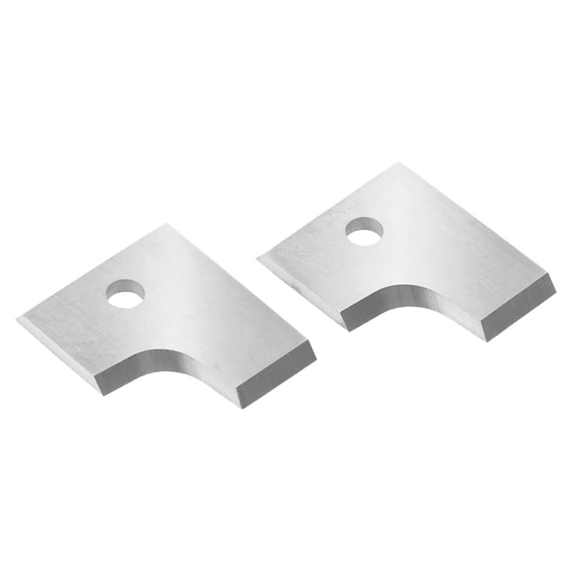 Solid Carbide Insert Knives 6mm Radius for Double Rounding/Chamfering System RC-2206 (2 Pieces)