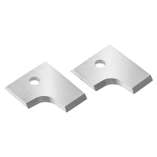 Solid Carbide Insert Knives 6mm Radius for Double Rounding/Chamfering System RC-2206 (2 Pieces)