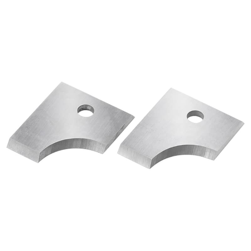 Solid Carbide Insert Knives 8mm Radius for Double Rounding/Chamfering System RC-2210 (2 Pieces)