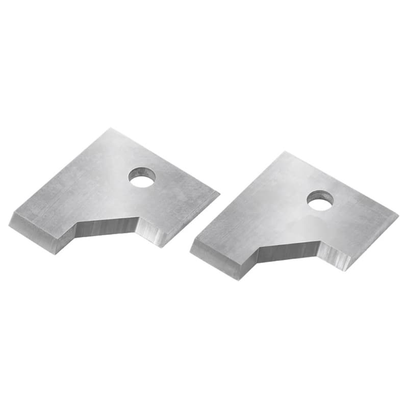 RCK-290 Solid Carbide 45° Angle Insert Knives for Double Rounding/Chamfering System RC-2212, Pair of 2