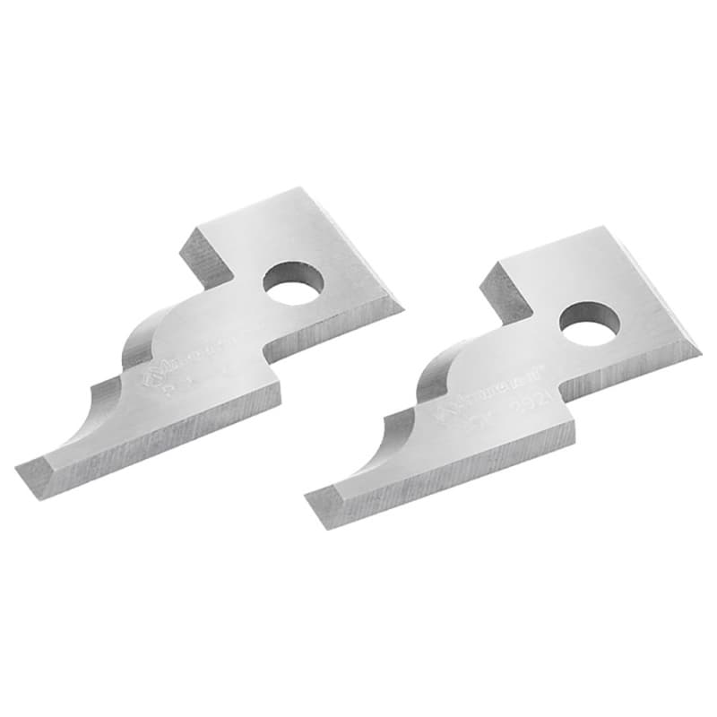 RCK-292L Solid Carbide Bead/Cove Insert Knives for Insert Profile-Counter Set, Pair of 2