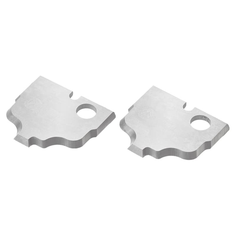 Solid Carbide Ogee MDF/Wood Plunge Form Insert Knives for RC-2481 (2 Pieces)