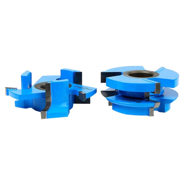 2-7/16" x 15/64" Radius 3-Wing Stile/Rail Concave Cabinet Door Cutter Set
