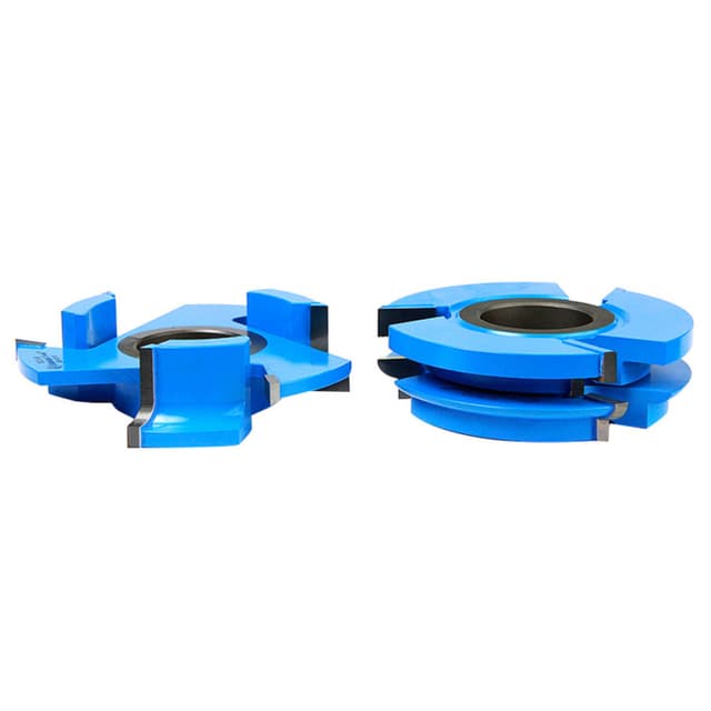 3-9/16" x 15/64" Radius 3-Wing Stile/Rail Concave Cabinet Door Cutter Set