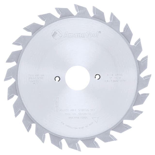 125mm x 24 Teeth Adjustable Type Scoring Saw Blade