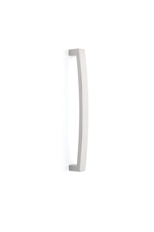 12" Bauhaus Appliance Pull, Polished Nickel
