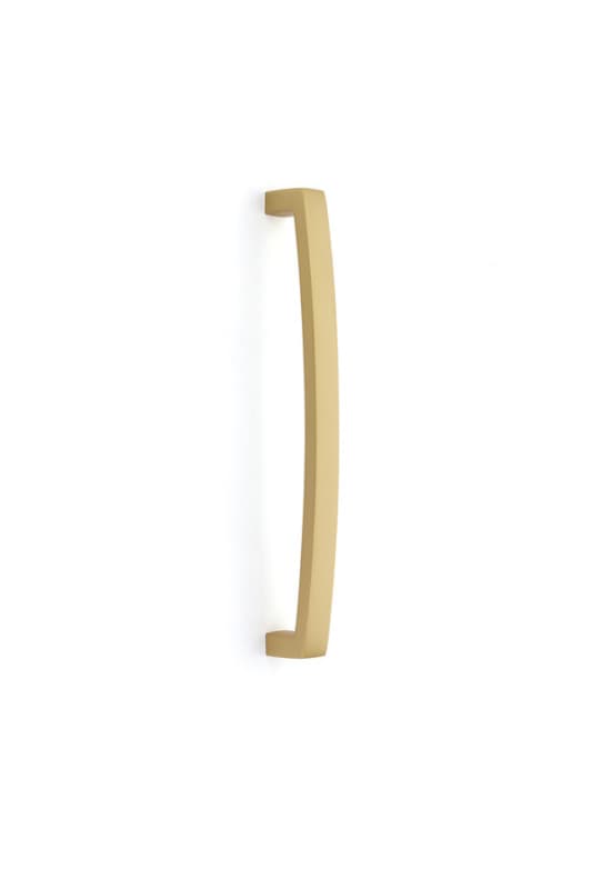 12" Bauhaus Appliance Pull, Satin Brass