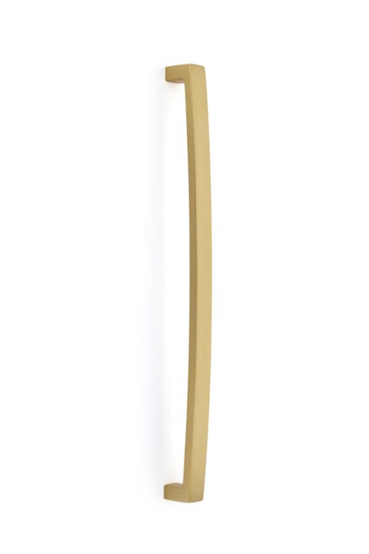 18" Bauhaus Appliance Pull, Satin Brass