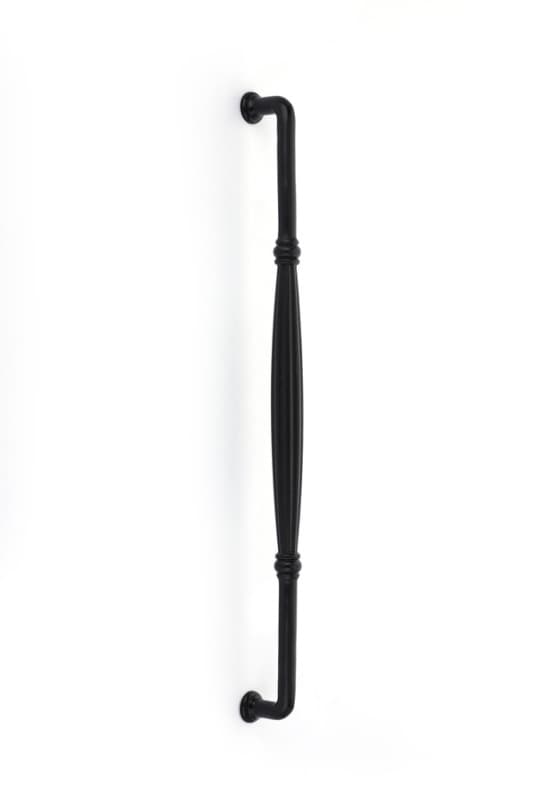 18" Fluted Appliance Pull, Flat Black Bronze