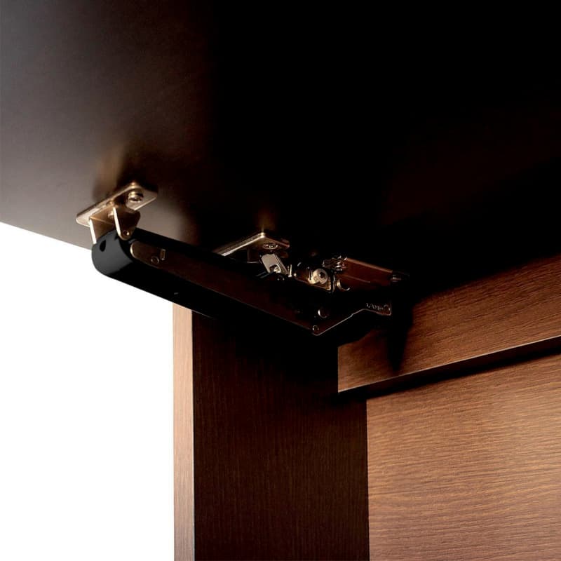 Aileron Stay HD 95° Upward-Opening Lid with Hinge, Black
