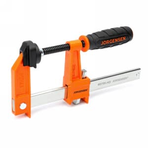 6" Heavy-Duty Clutch Style Steel Bar Clamp, 3" Throat Depth