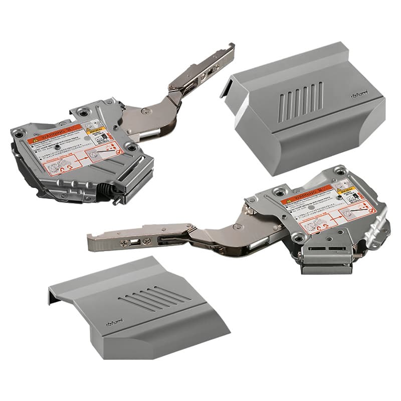 Aventos HK-S Lift Mechanism Set, Deep Gray, Power Factor 40 - 85