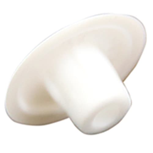 1/2" Cover Cap, White, Nylon