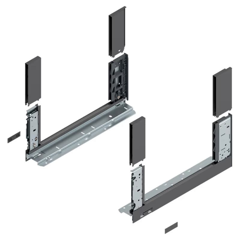 15-3/4" Legrabox Drawer System C Height 6-31/32", Orion Gray Matte