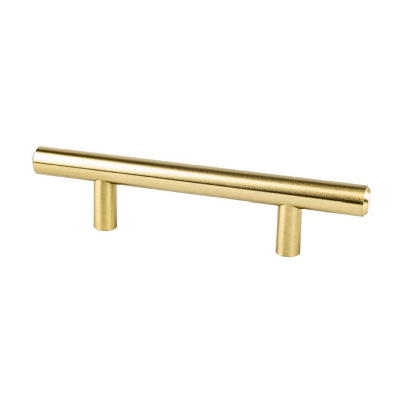 3" Tempo T-Bar Pull, Modern Brushed Gold