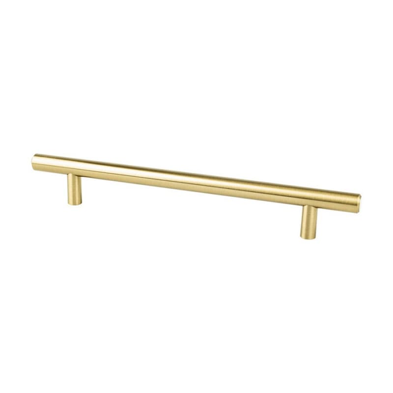 6-5/16" Tempo T-Bar Pull, Modern Brushed Gold