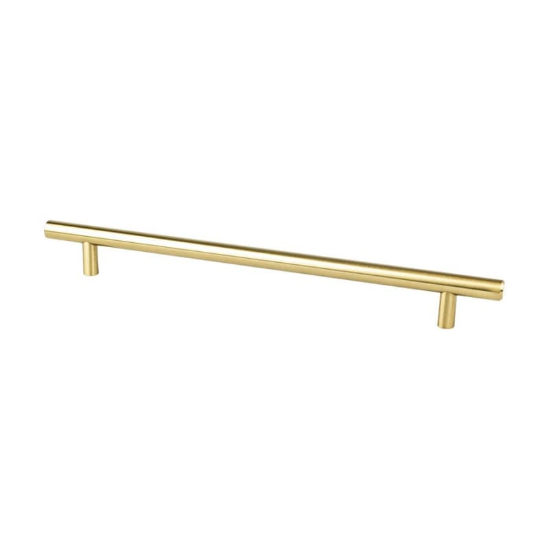 224mm Tempo T-Bar Pull, Modern Brushed Gold