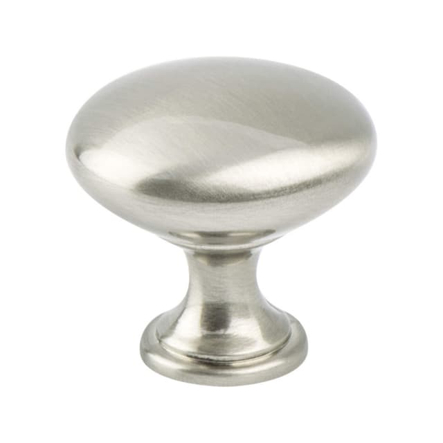 29mm Advantage Plus-1 Round Knob, Brushed Nickel, 1-1/8" Length