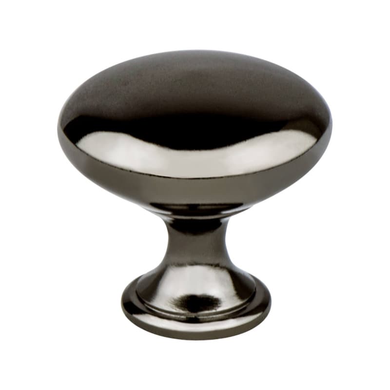 29mm Advantage Plus-2 Round Knob, Black Nickel, 1-1/8" Length