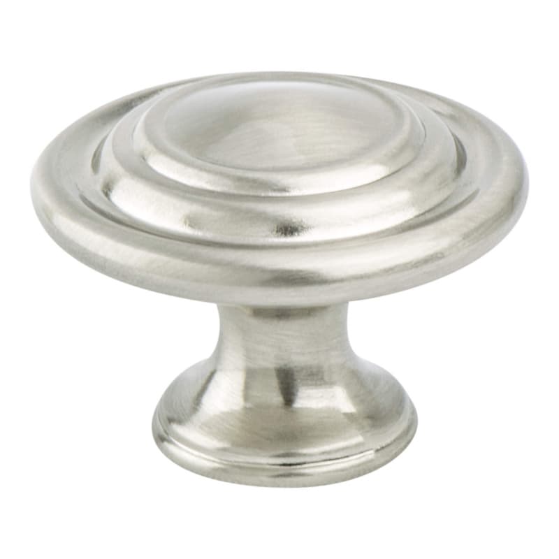 34mm Advantage Plus-4 Ringed Knob, Brushed Nickel