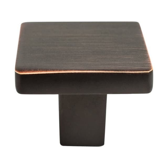 1-1/8" Advantage-1 Square Knob, Verona Bronze