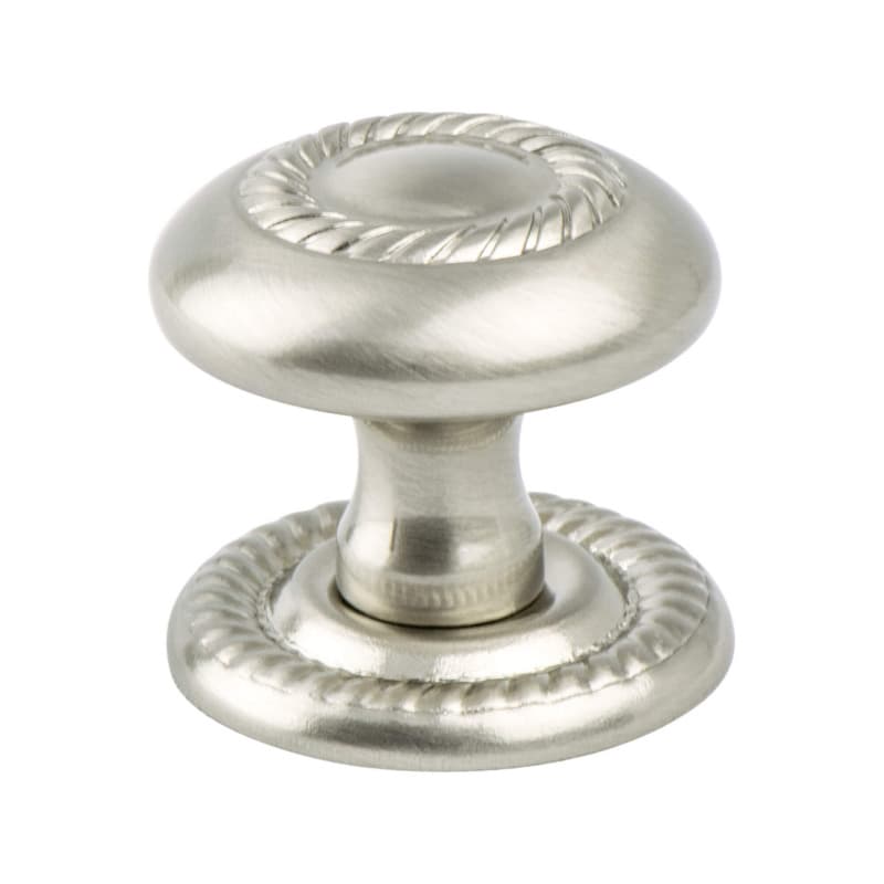 1-1/4" Advantage Plus-4 Roped Knob, Brushed Nickel