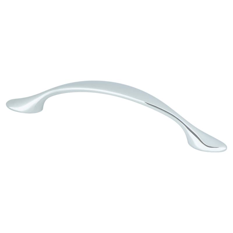 96mm Advantage Plus-3 Rounded End Pull, Polished Chrome