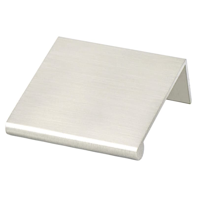 1-1/4" Bravo Finger Pull, Brushed Nickel, 1-3/4" Length