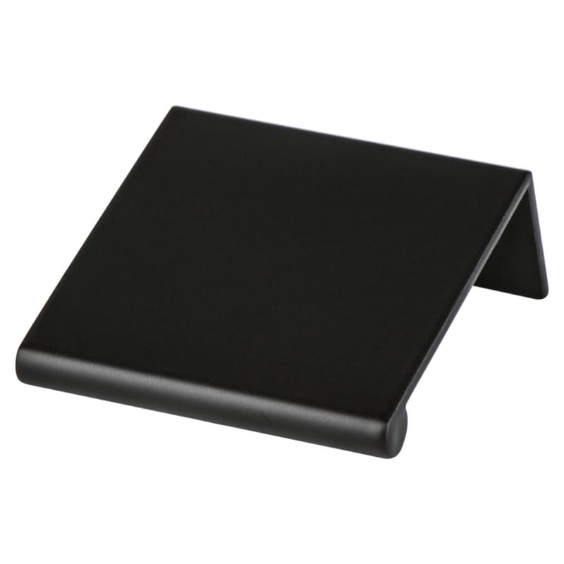 1-1/4" Bravo Finger Pull, Satin Black
