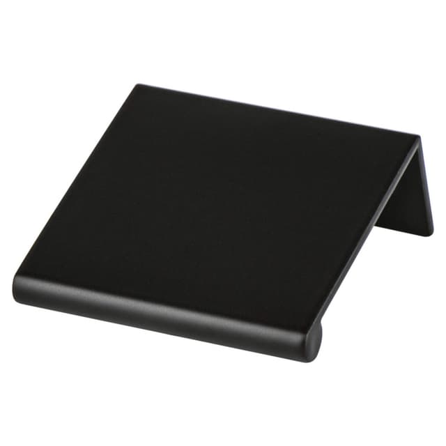 1-1/4" Bravo Finger Pull, Satin Black