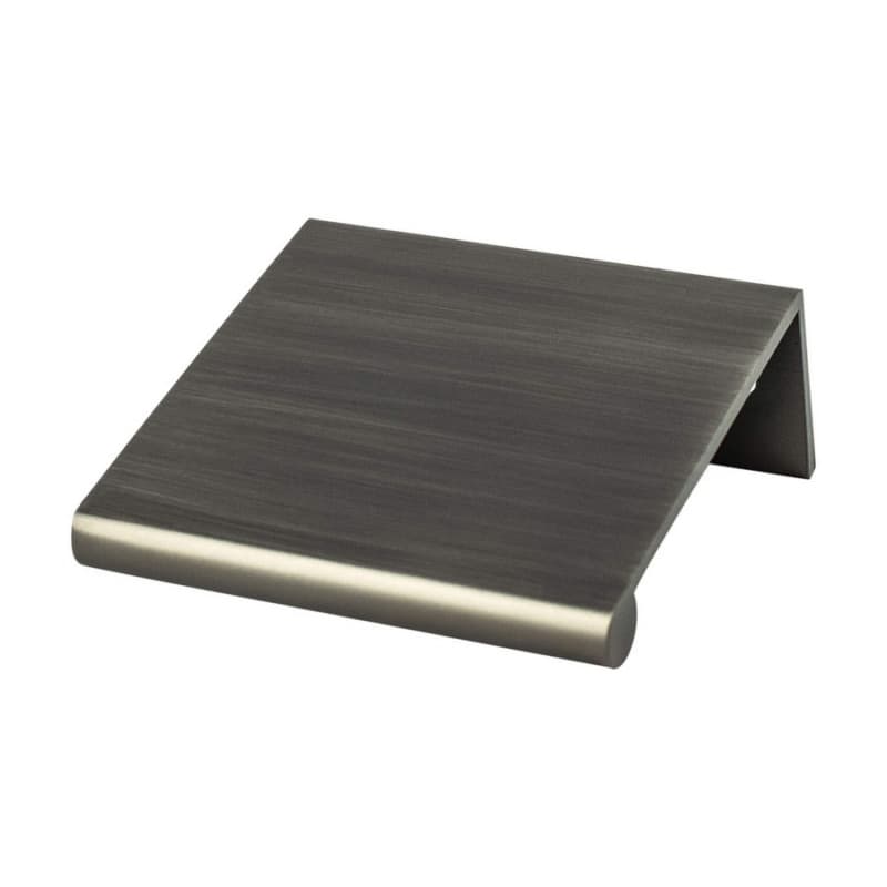 1-1/4" Bravo Finger Pull, Graphite, 1-3/4" Length
