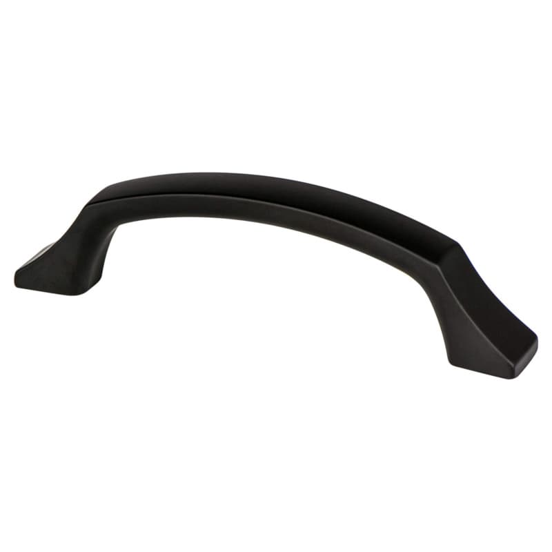 96mm Epoch Edge Handle Pull, Matte Black