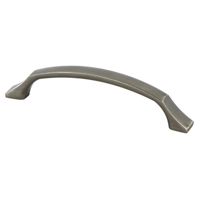 128mm Epoch Edge Handle Pull, Vintage Nickel