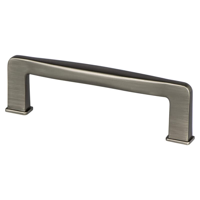 3-3/4" Subtle Surge Handle Pull, Vintage Nickel