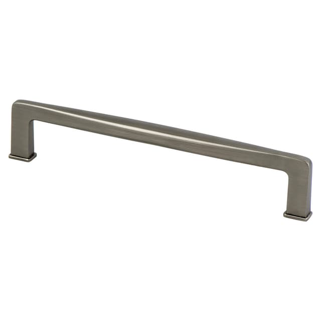 160mm Subtle Surge Decorative Bar Pull, Vintage Nickel