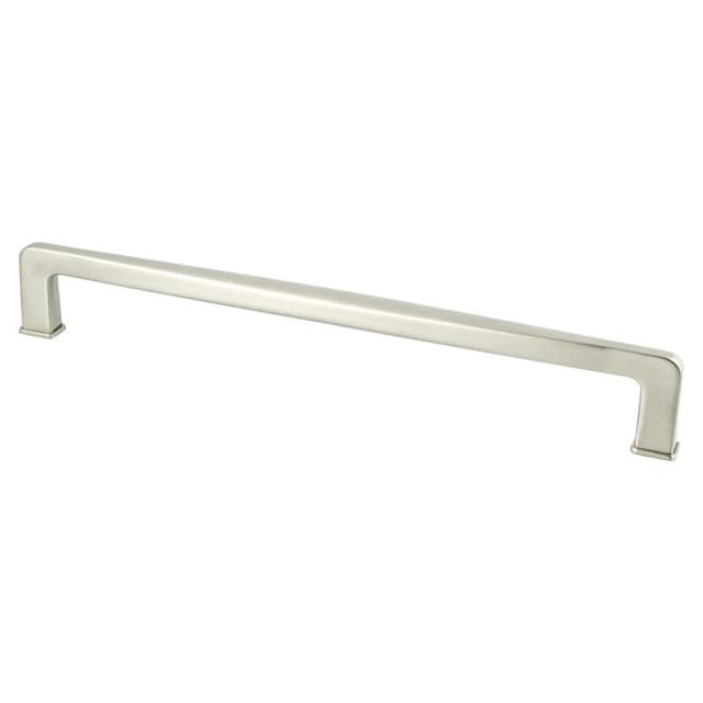 224mm Subtle Surge Decorative Bar Pull, Brushed Nickel